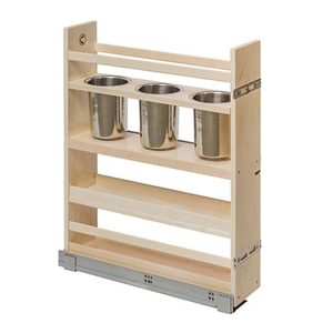 Cascade Series Base Pullout with Utensil Bins