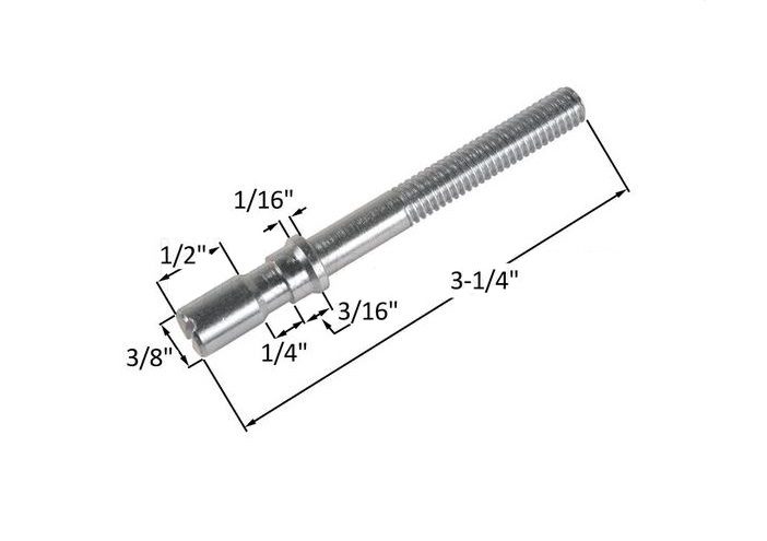 Push/Pull Machine Bolt - Richelieu Hardware