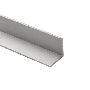 Moulure en aluminium anodisé à angle 90° à deux côtés égaux
