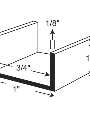 U-Channel for 3/4" Material