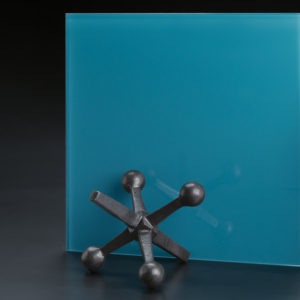 4x4 colour blue  glass sample - EFICOLORBLUE
