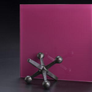4x4 colour pink  glass sample - EFICOLORPINK
