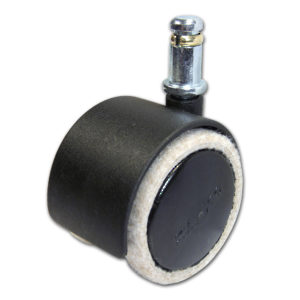 Roulette pour meuble avec feutre fusionné FUSION FELTAC(MD) - tige à serrage de friction