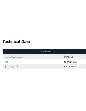 Technical Datasheet