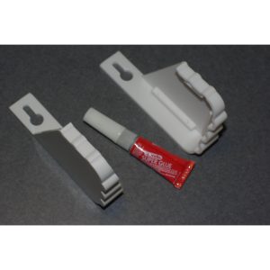 Tapas de extremo para bandejas de plástico extruido Rev-A-Shelf