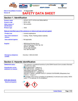 American Safety Datasheet