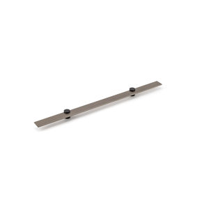 Contemporary Aluminum and Brass Pull - MN2295I
