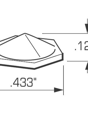 Tope de poliuretano - 2.5 mm