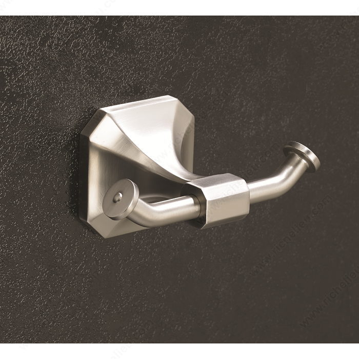Robe Hook - Brushed Nickel – CG Bathroom Solutions