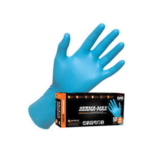 Derma-Max(TM) Nitrile Disposable Gloves