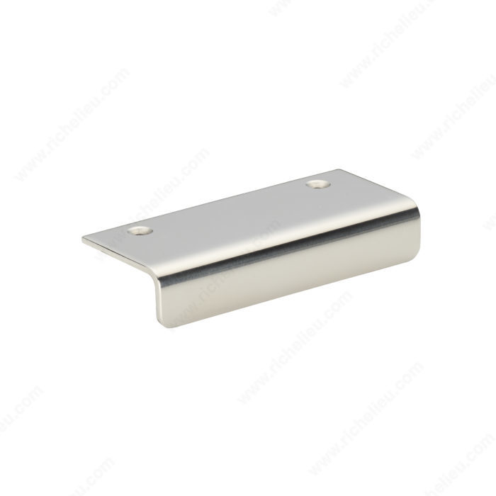 Modern Stainless Steel Edge Pull - SN - Richelieu Hardware