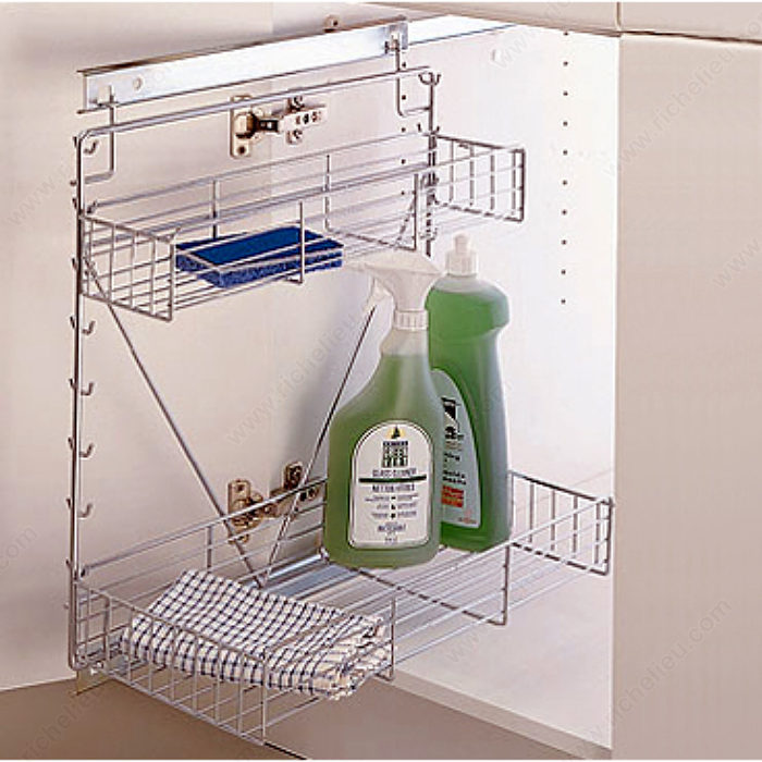 Chrome Wire Pullout Shelves