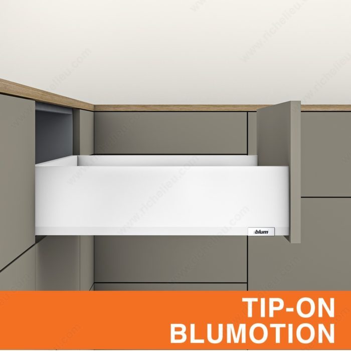 MERIVOBOX TIP-ON BLUMOTION standard drawer K height - Richelieu 