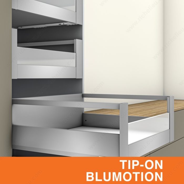 MERIVOBOX BLUMOTION cajón bajo fregadero en forma de U con BOXCAP altura E  - Richelieu Hardware