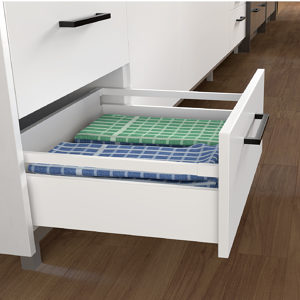 AXIAL Drawer With Gallery Rails - 116mm Height