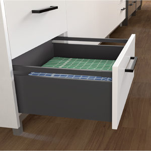 AXIAL Drawer With Gallery Rails - 167 mm Height
