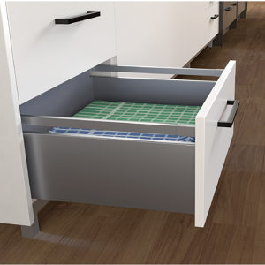 AXIAL Drawer With Gallery Rails - 167 mm Height