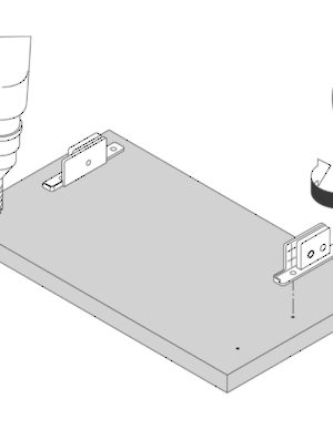 Système de gabarit pour devant de caissons pour METABOX 320/330 M,K,H