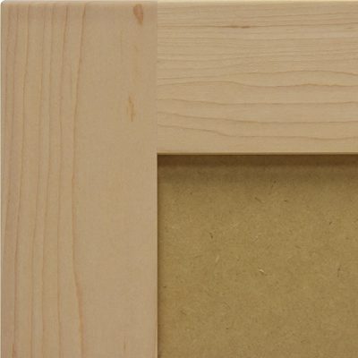 Paint Grade Birch or Maple (based on availability) with HDF Center Panel