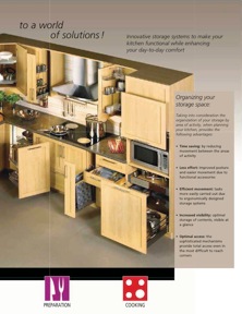 Richelieu Catalog Library - Solutions - Kitchen Accessories and Storage Systems
 - page 4