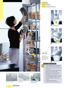 Librería de catálogos Richelieu - Solutions - Kitchen Accessories and Storage Systems
 - página 6