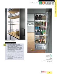 Librería de catálogos Richelieu - Solutions - Kitchen Accessories and Storage Systems
 - página 9