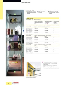 Librería de catálogos Richelieu - Solutions - Kitchen Accessories and Storage Systems
 - página 10