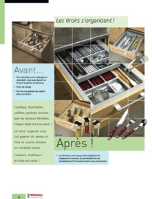 Librairie des catalogues Richelieu - Solutions - Systèmes de rangement et accessoires de cuisine
 - page 16