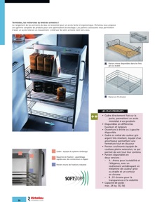 Librairie des catalogues Richelieu - Solutions - Systèmes de rangement et accessoires de cuisine
 - page 30