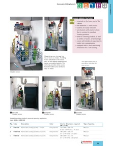 Librería de catálogos Richelieu - Solutions - Kitchen Accessories and Storage Systems
 - página 33