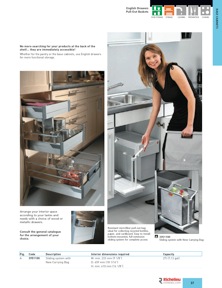 Richelieu Catalog Library - Solutions - Kitchen Accessories and Storage Systems
 - page 37