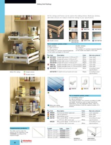 Librería de catálogos Richelieu - Solutions - Kitchen Accessories and Storage Systems
 - página 38
