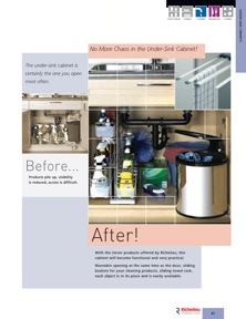 Richelieu Catalog Library - Solutions - Kitchen Accessories and Storage Systems
 - page 41