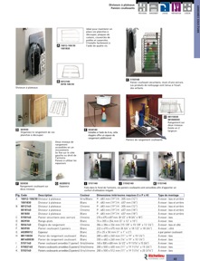 Librairie des catalogues Richelieu - Solutions - Systèmes de rangement et accessoires de cuisine
 - page 43