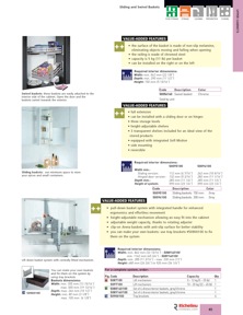 Richelieu Catalog Library - Solutions - Kitchen Accessories and Storage Systems
 - page 45