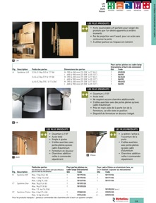 Librairie des catalogues Richelieu - Solutions - Systèmes de rangement et accessoires de cuisine
 - page 51