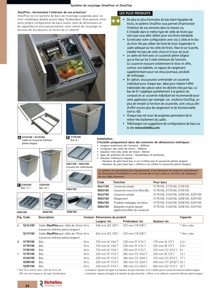 Librairie des catalogues Richelieu - Solutions - Systèmes de rangement et accessoires de cuisine
 - page 64