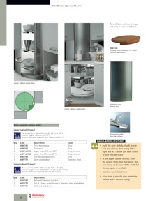 Librería de catálogos Richelieu - Solutions - Kitchen Accessories and Storage Systems
 - página 70