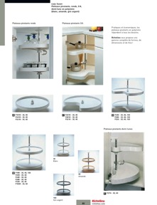 Librairie des catalogues Richelieu - Solutions - Systèmes de rangement et accessoires de cuisine
 - page 80
