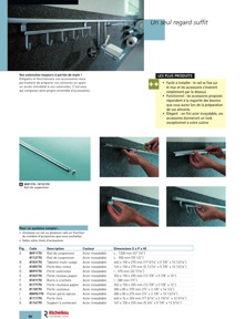 Librairie des catalogues Richelieu - Solutions - Systèmes de rangement et accessoires de cuisine
 - page 90