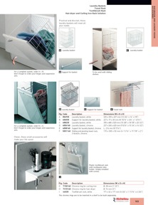 Richelieu Catalog Library - Solutions - Kitchen Accessories and Storage Systems
 - page 103
