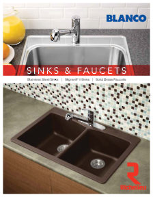 Librairie des catalogues Richelieu - Blanco - Kitchen Sinks and Faucets
 - page 1