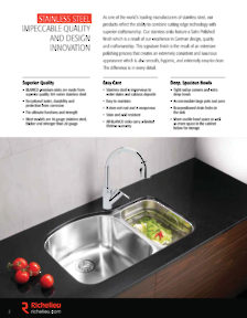 Richelieu Catalog Library - Blanco - Kitchen Sinks and Faucets
 - page 2