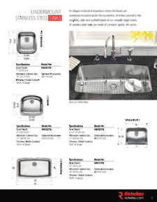 Richelieu Catalog Library - Blanco - Kitchen Sinks and Faucets
 - page 3