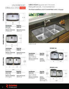 Librairie des catalogues Richelieu - Blanco - Kitchen Sinks and Faucets
 - page 4