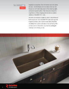 Richelieu Catalog Library - Blanco - Kitchen Sinks and Faucets
 - page 6