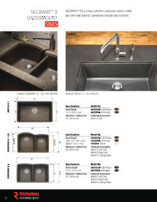 Richelieu Catalog Library - Blanco - Kitchen Sinks and Faucets
 - page 8