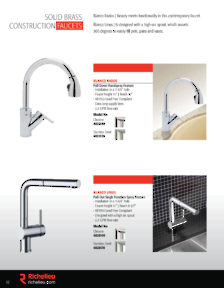 Richelieu Catalog Library - Blanco - Kitchen Sinks and Faucets
 - page 12