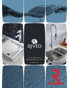 Richelieu Catalog Library - Riveo - Kitchen Sinks and Faucets
 - page 1