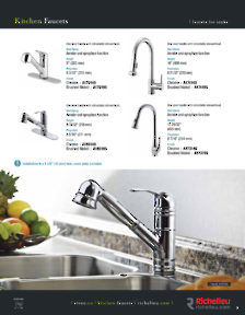 Richelieu Catalog Library - Riveo - Kitchen Sinks and Faucets
 - page 9